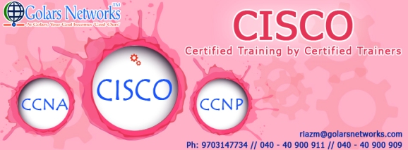 CCNA CCNP Training from CISCO Certified Trainers